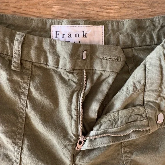 Frank & Eileen JAMESON Sage, Italian Performance Linen (Size 2) - Picture 9 of 14